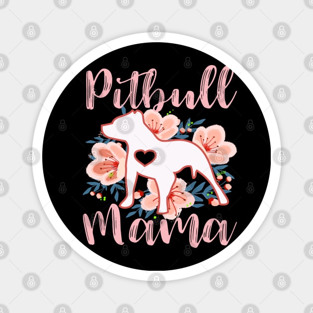 Pitbull mama Magnet by PrettyPittieShop